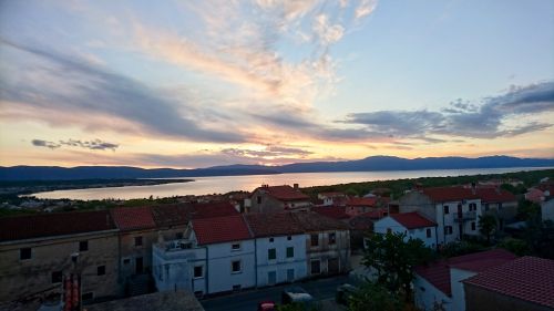Turmblick: Appartement Kvarner mit Blick auf Sveti Vid, Malinska, Cres und das Kvarner Meer